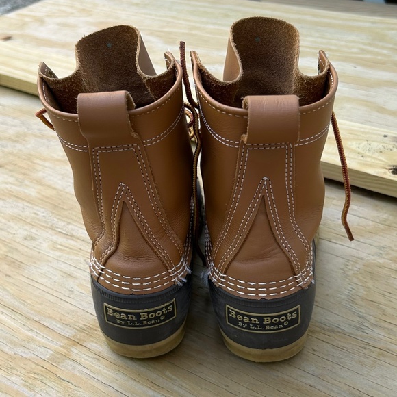 EUC CLEAN LL Bean Boots 8" Size Mens 7 - Picture 2 of 5